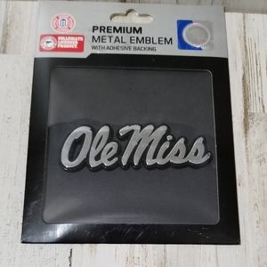 Premium Metal Emblem w/ adhesive backing